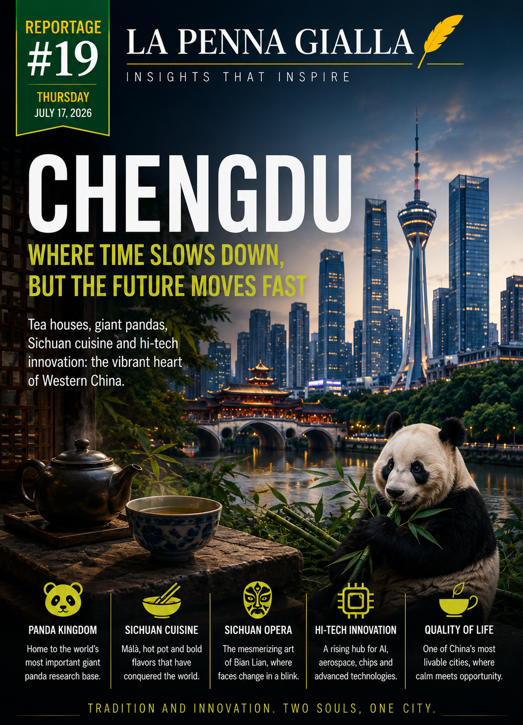 Chengdu: Where Time Slows Down, but the Future Moves Fast